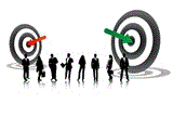 Identifying-leaders2 Here's an alt tag for the image: `Teamwork achieving business goals`